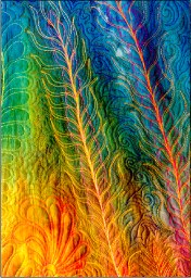Copyright 1997 Caryl Bryer Fallert - Nectar Collector Detail