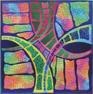 Giraffes in the Paintbox #2 © 2007 Caryl Bryer Fallert