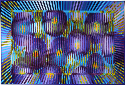 Reflection #21 • 45" x 65” • Copyright © 1992 Caryl Bryer Fallert • Bryerpatch Studio