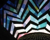 Ariel Borealis #2  38" x 38"  Copyright &copy; 1985 Caryl Bryer Fallert  Bryerpatch Studio