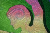 Checks & Balances #1 (detail): 65 x 93  Copyright &copy; 2010 Caryl Bryer Fallert  Bryerpatch Studio  www.bryerpatch com