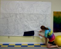 Caryl Bryer Fallert piecing original design for Checks & Balances #1