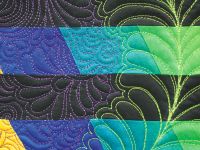 Illusion #41(detail) •  21.5” x 28.5” •  Copyright © Caryl Bryer Fallert  •  Bryerpatch Studio  •  wwww.bryerpatch.com