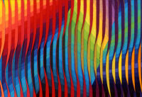 Inner Light #4 (detail) • 49" x 71" • Copyright © 1993 Caryl Bryer Fallert • Bryerpatch Studio