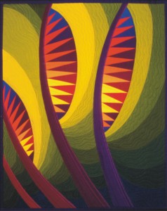 Feather Study #13 • 22” x 18” •  Copyright © 2000 Caryl Bryer Fallert